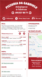 Mobile Screenshot of pizzeria-da-gabriele.de
